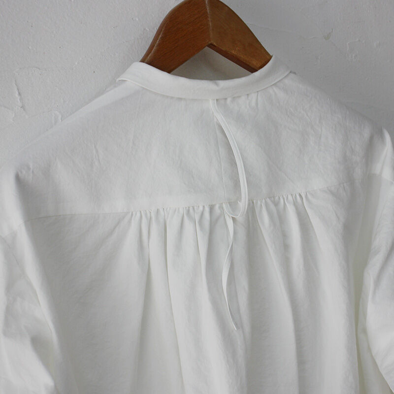 YAECA - susuri ヘムレンシャツ【kentomoha 】 SUSURI ススリ ヘムレンシャツ #predawn blue 【送料無料