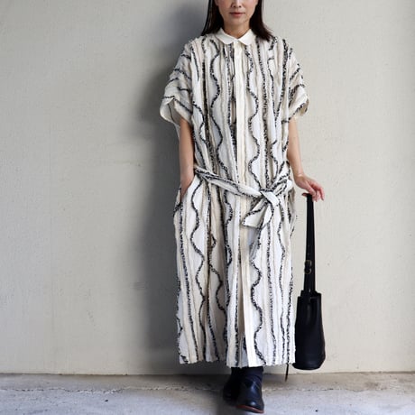 ASEEDONCLOUD アシードンクラウド　Festival cloth Market shirts coat ＃off white
