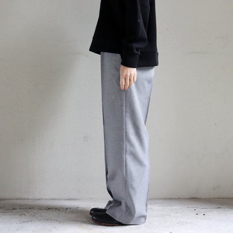 TRAVAIL MANUEL トラバイユマニュアル　ソロサージスラックス　#ミディアムグレー