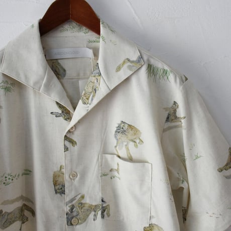 ASEEDONCLOUD アシードンクラウド　study of wild rabbit sakurashi blouse  #ナチュラル　【送料無料】