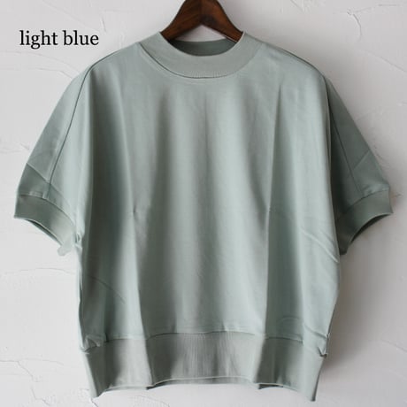 **再入荷** LinenYa リネンヤ　コンパクトTシャツ　#ライトブルー、グレー