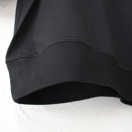 atelier naruse アトリエナルセ　オーガニックコットン半袖スウェットシャツ organic cotton lining sweat shirt