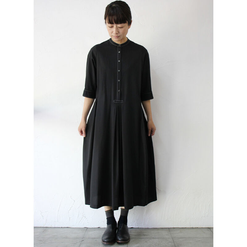 SUSURI ススリ ポートタックドレス #black 【送料無料】 | sukima-スキマ