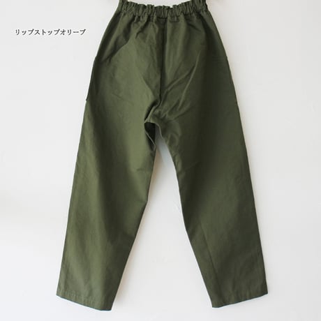 homspun ホームスパン　リップストップ＆カットジャガードパンツ　【送料無料】