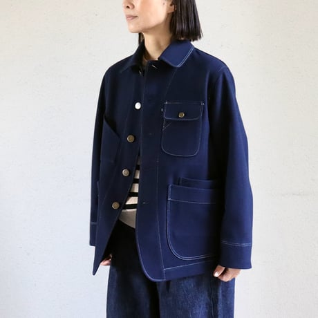 ASEEDONCLOUD アシードンクラウド　Melton denim HandWerker meeting jacket メルトンデニムHWミーティングジャケット