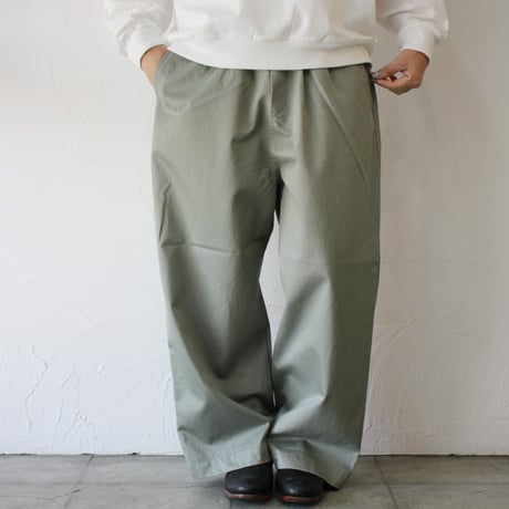 TRAVAIL MANUEL トラバイユマニュアル　クラシックウェポンNEWベースパンツ　#セージ
