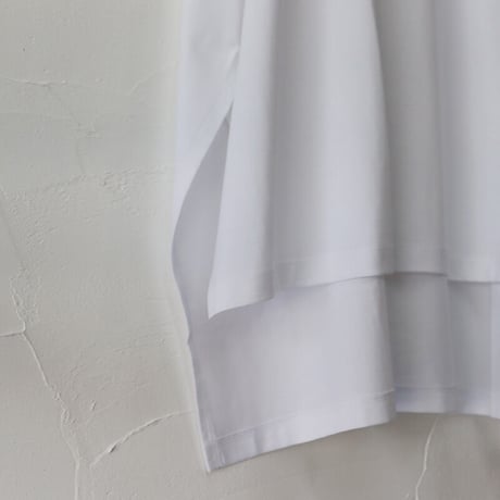 TRAVAIL MANUEL トラバイユマニュアル　フェア天竺ルークTシャツ　#ホワイト、ブラック