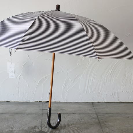 homspun　ホームスパン　ストライプ＆ギンガム晴雨兼用長傘　#ギンガム、ストライプ　【送料無料】