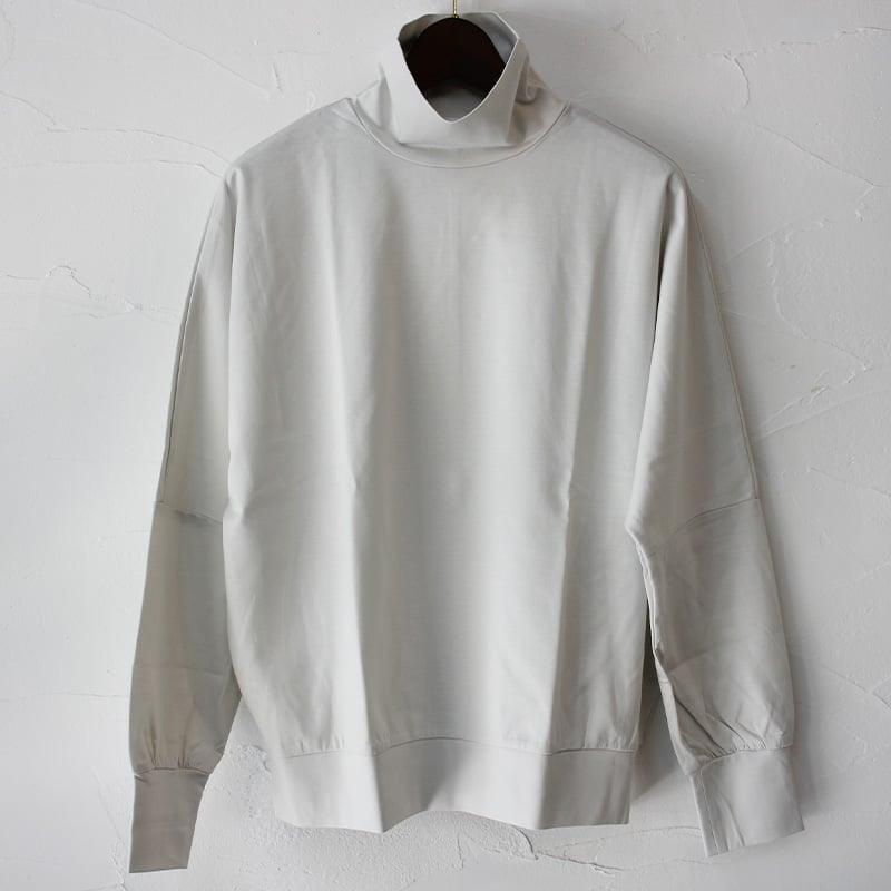 MAGALI マガリ　ハイゲージコットン・タートルカットソー ハイゲージコットン・タートルカットソー／ブラック | MAGALI