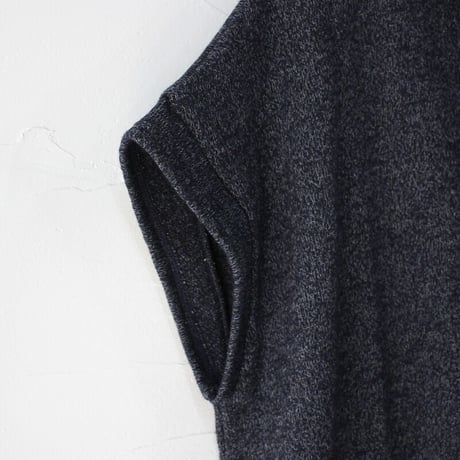 **TOPネイビーのみ再入荷** LinenYa リネンヤ　ハイネックニットベスト　#TOPネイビー、ネイビー、ブラウン　【送料無料】