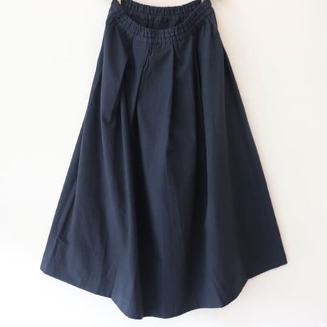 **またまた再入荷** Linenya リネンヤ　高密度コットンタックスカート