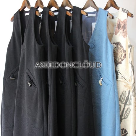 ASEEDONCLOUD アシードンクラウド Antique kilim print Forest king dress アンティークキリムプリントワンピース