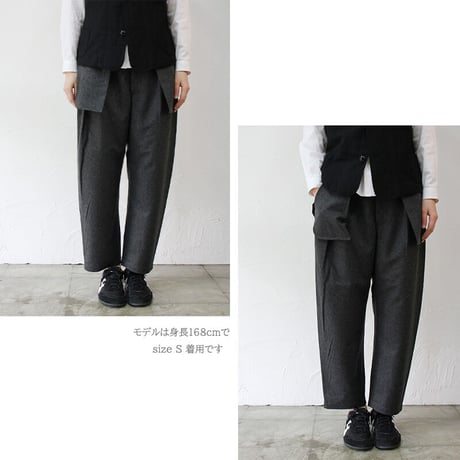 ASEEDONCLOUD アシードンクラウド Wedding Loden Spriggan Trousers #Dark Grey【送料無料】