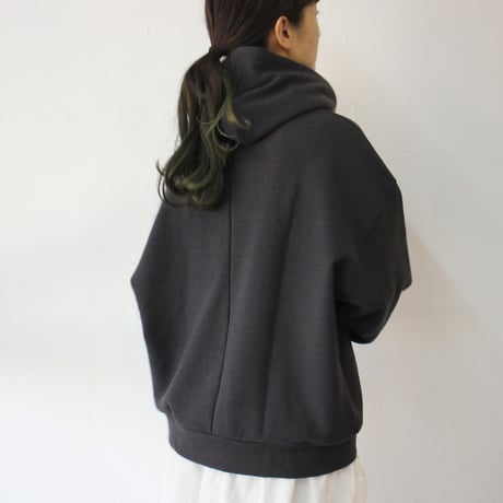 **またまた再入荷** LinenYa リネンヤ　裏毛コットンパーカー　#スミクロ、ライトグレー、オートミール、ブラック　【送料無料】