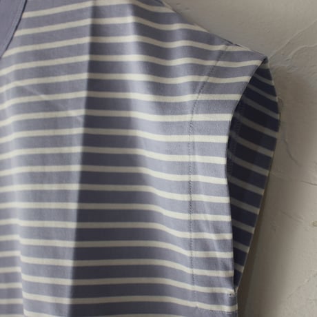 TRAVAIL MANUEL トラバイユマニュアル　ミディボーダーフレンチTシャツ