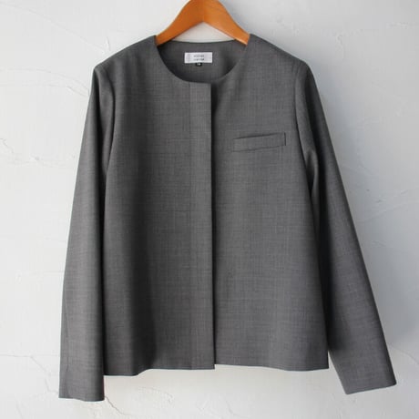 **2026年度分到着** atelier naruse アトリエナルセ　formal set-up no collar jacket　フォーマルセットアップノーカラージャケット