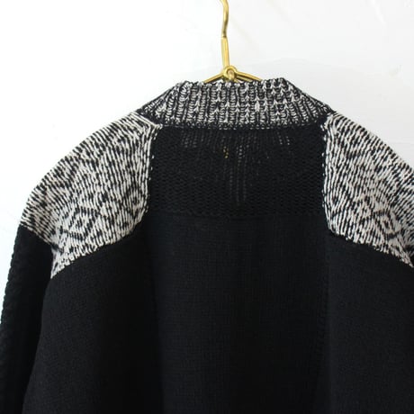 ASEEDONCLOUD アシードンクラウド　Seiyako jacquard blouse # black 【送料無料】