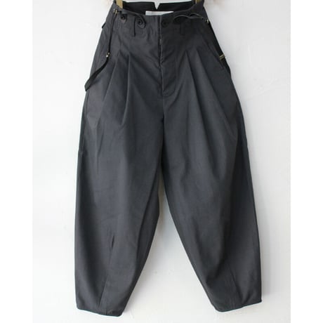ASEEDONCLOUD アシードンクラウド　Clergyman cloth Clergyman trousers #チャコール