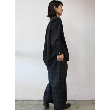 TRAVAIL MANUEL トラバイユマニュアル　T/Cチェックレイバーパンツ　#ベージュｘブラック、ブラックウォッチ　【送料無料】