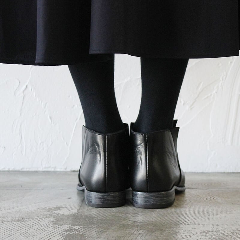 再生産分到着** Portaille ポルタユ F18型サイドゴアショートブーツ