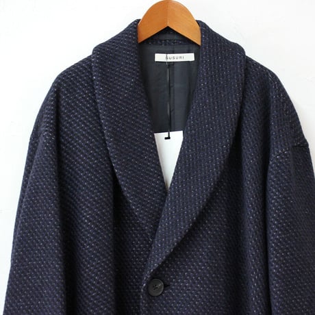 **最終在庫分再入荷** SUSURI ススリ　ドナーコート　♯navy 【送料無料】