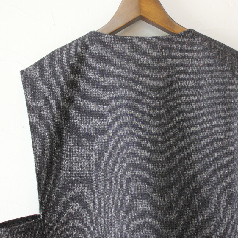 susuri ディグベスト 定価36300円 サイズ4 リネン ライトグリーン SUSURI ススリ ディグベスト #navy , khaki , celadon 【送料無