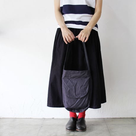 **またまた再々入荷** homspun ホームスパン　30/3オックスBAG　#ベージュ、ネイビー、ダークネイビー、ブラック
