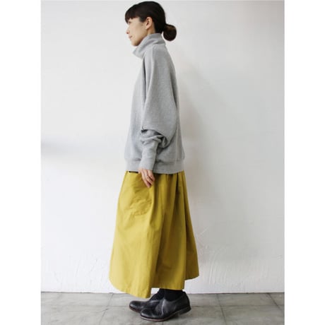 **再入荷** Linenya　リネンヤ　ミリタリー復刻フライスハイネックプルオーバー　#グレー、ネイビー　【送料無料】