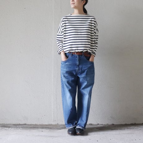 **またまたまた再入荷** LinenYa リネンヤ　デラヴェボーダー長袖Tシャツ　【送料無料】
