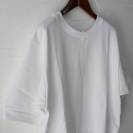 ARTE POVERA アルテポーヴェラ　ミニ裏毛半袖トレーナー　＃ホワイト、ネイビー
