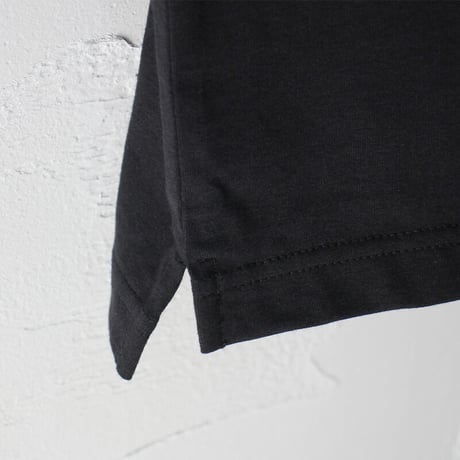 Linenya リネンヤ　コットン天竺オーバーTシャツ　#パープル、カーキ、ネイビー、ブラック
