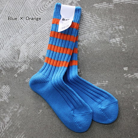 decka Quality Socks デカソックス　Stripes Heavyweight Socks