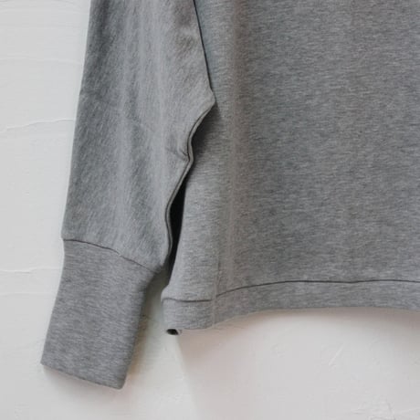 **ネイビーのみ再入荷** LinenYa 天竺ハイネックプルオーバー　#ネイビー、グレー　【送料無料】