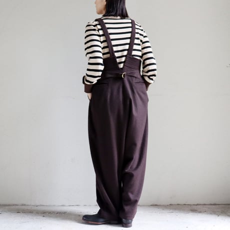 SUSURI ススリ　ムースパンツ　#brown,navy 【送料無料】