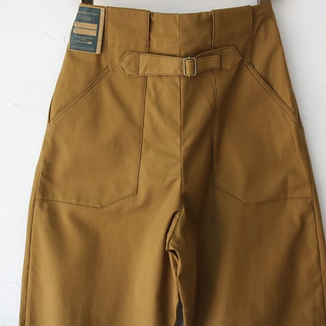 **再々入荷** ASEEDONCLOUD アシードンクラウド　HandWerker　ハンドベイカーワイドトラウザー　#キャメル