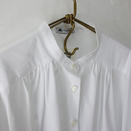 atelier naruse アトリエナルセ　コットン ~トーマスメイソン~ バンドカラーシャツ｜cotton ~THOMAS MASON~ band-collar shirt