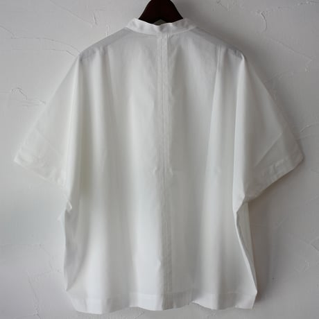 **またまた再入荷** LinenYa リネンヤ　ギザコットンｘスーピマコットンヘンリーネックブラウス