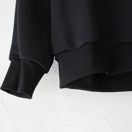 **ブラック再入荷** TRAVAIL MANUEL トラバイユマニュアル  ラスター裏毛ワイドスリーブスウェット　#ホワイト、ネイビー、ブラック　【送料無料】