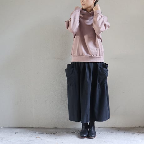 **またまた再入荷**  Linenya リネンヤ　裏毛コットンパーカー　#グレー、ピンクベージュ　【送料無料】