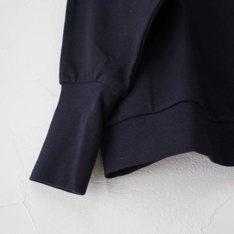 **再入荷** Linenya　リネンヤ　ミリタリー復刻フライスハイネックプルオーバー　#グレー、ネイビー　【送料無料】