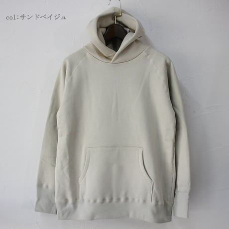 atelier naruse アトリエナルセ　 裏毛コットンスウェットパーカー｜freece cotton sweat-shirt hoodie