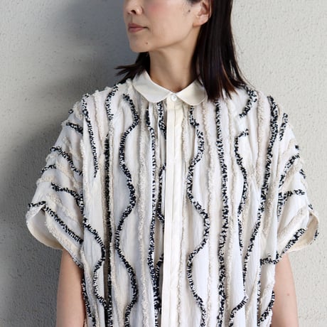 ASEEDONCLOUD アシードンクラウド　Festival cloth Market shirts coat ＃off white