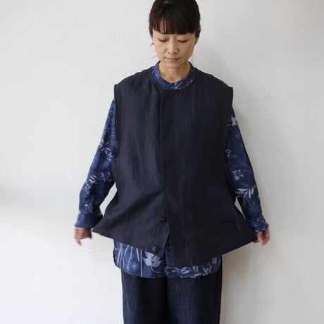 SUSURI ススリ　ディグベスト　#navy , khaki , celadon 　【送料無料】