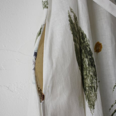 ASEEDONCLOUD アシードンクラウド plant memories print assimilate plants dress  #off white