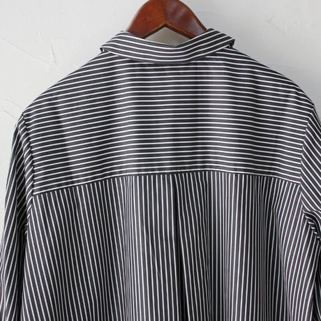 amne アンヌ　STRIPE bias dress　#Bordeaux、Black 【送料無料】