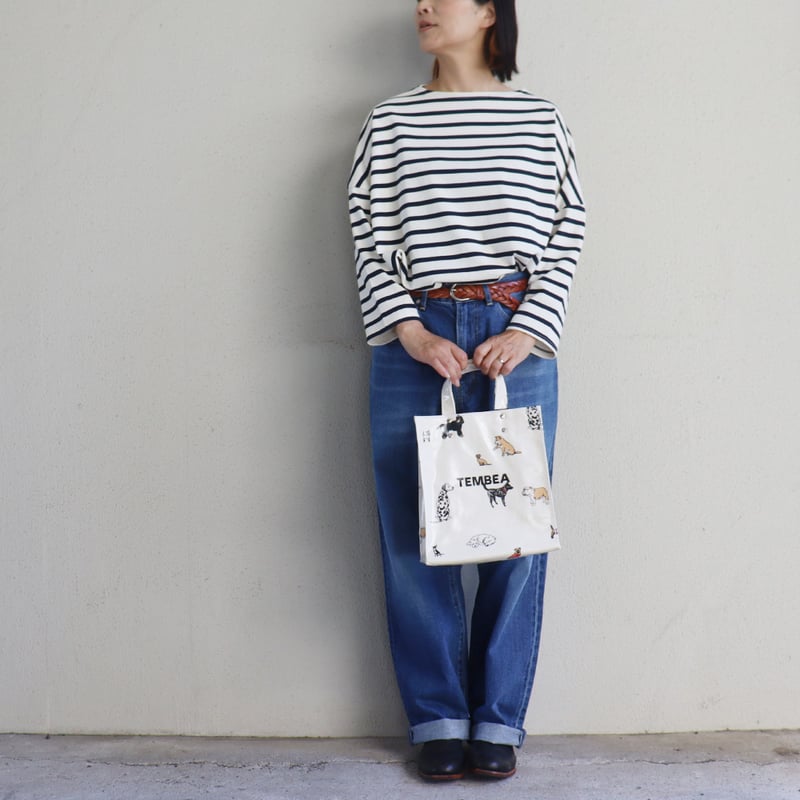 バッグ PAPER TOTE SMALL CLEAR DOT TEMBEA テンベア PAPER TOTE SMALL CLEAR #DOG-1 【送料無料
