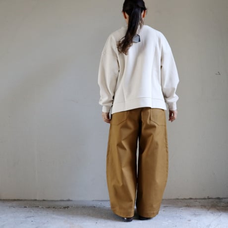 **再々入荷** ASEEDONCLOUD アシードンクラウド　HandWerker　ハンドベイカーワイドトラウザー　#キャメル
