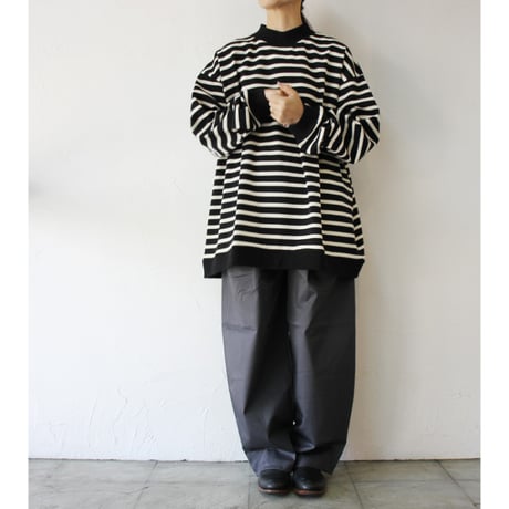 amne アンヌ　" NEW " BORDER gride fish mouth　【送料無料】