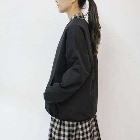 TRAVAIL MANUEL トラバイユマニュアル　コーデュラ60/40クロスボタンブルゾン　#ブラック、オリーブ　【送料無料】
