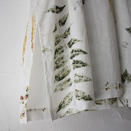 ASEEDONCLOUD アシードンクラウド plant memories print assimilate plants dress  #off white